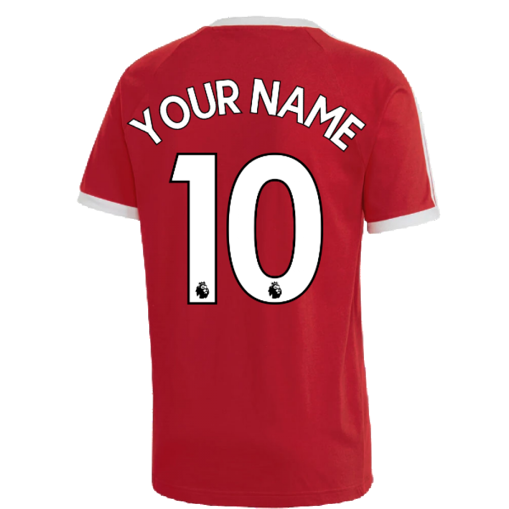 2022-2023 Man Utd 3S DNA Tee (Red) (Your Name)