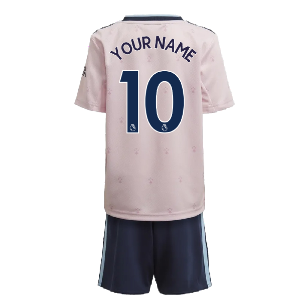 2022-2023 Arsenal Third Mini Kit (Your Name)