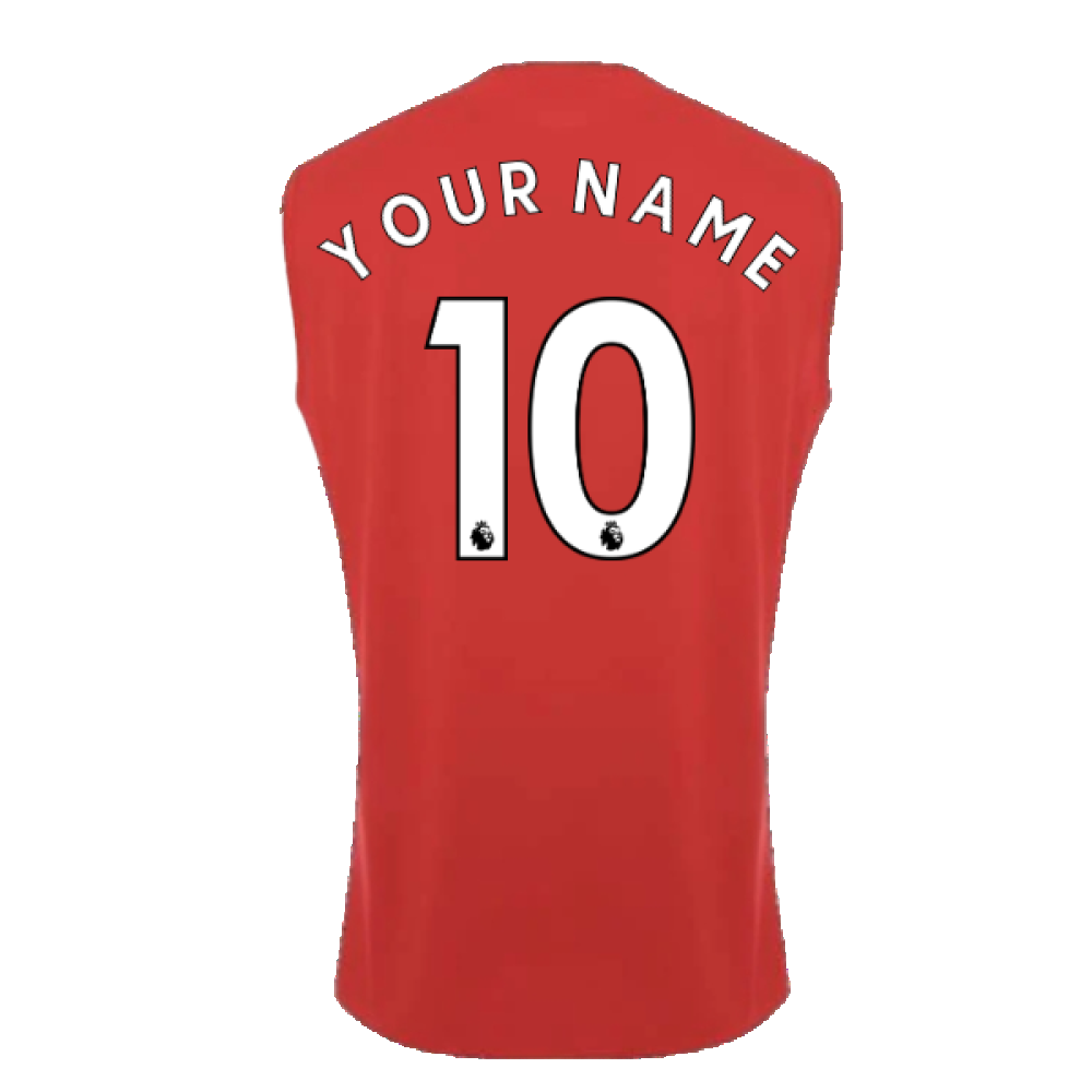 2018-2019 Liverpool Elite Training Vest (Red) (Your Name)