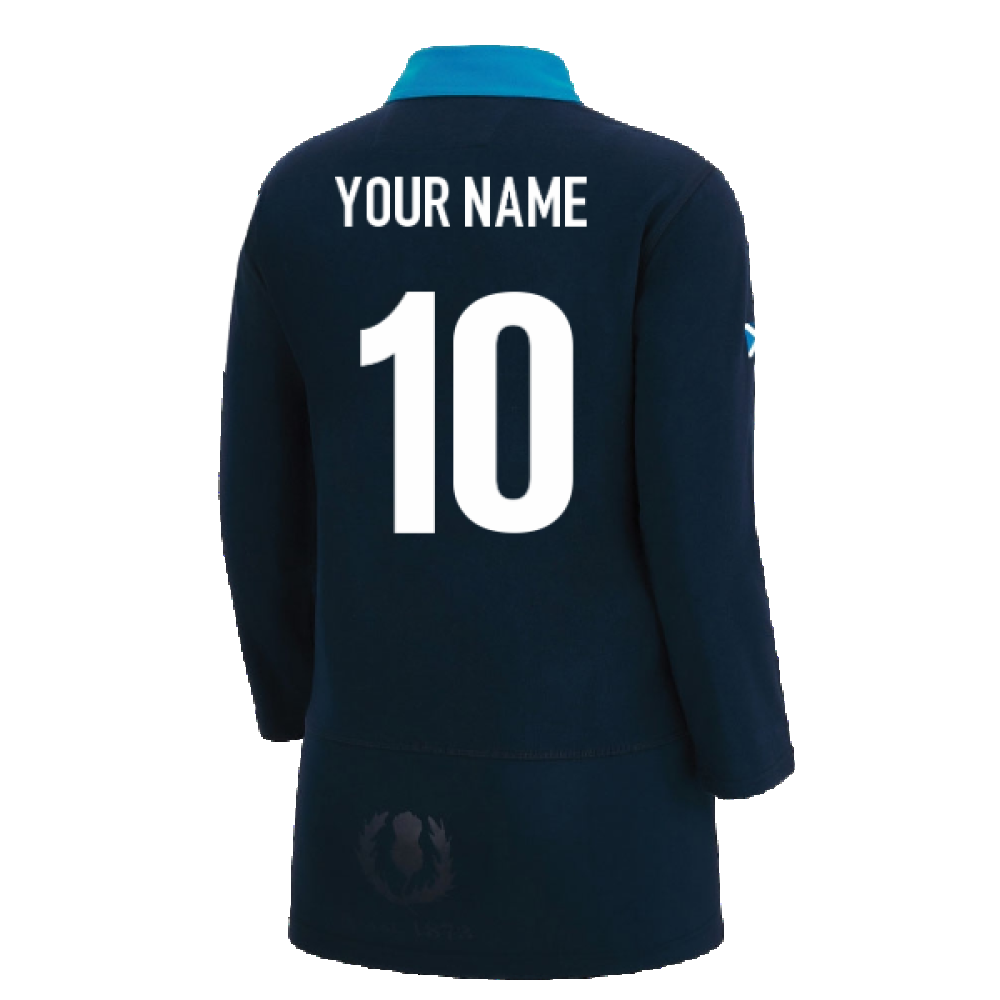 2022-2023 Scotland Home Cotton Rugby Shirt (Ladies) (Your Name)