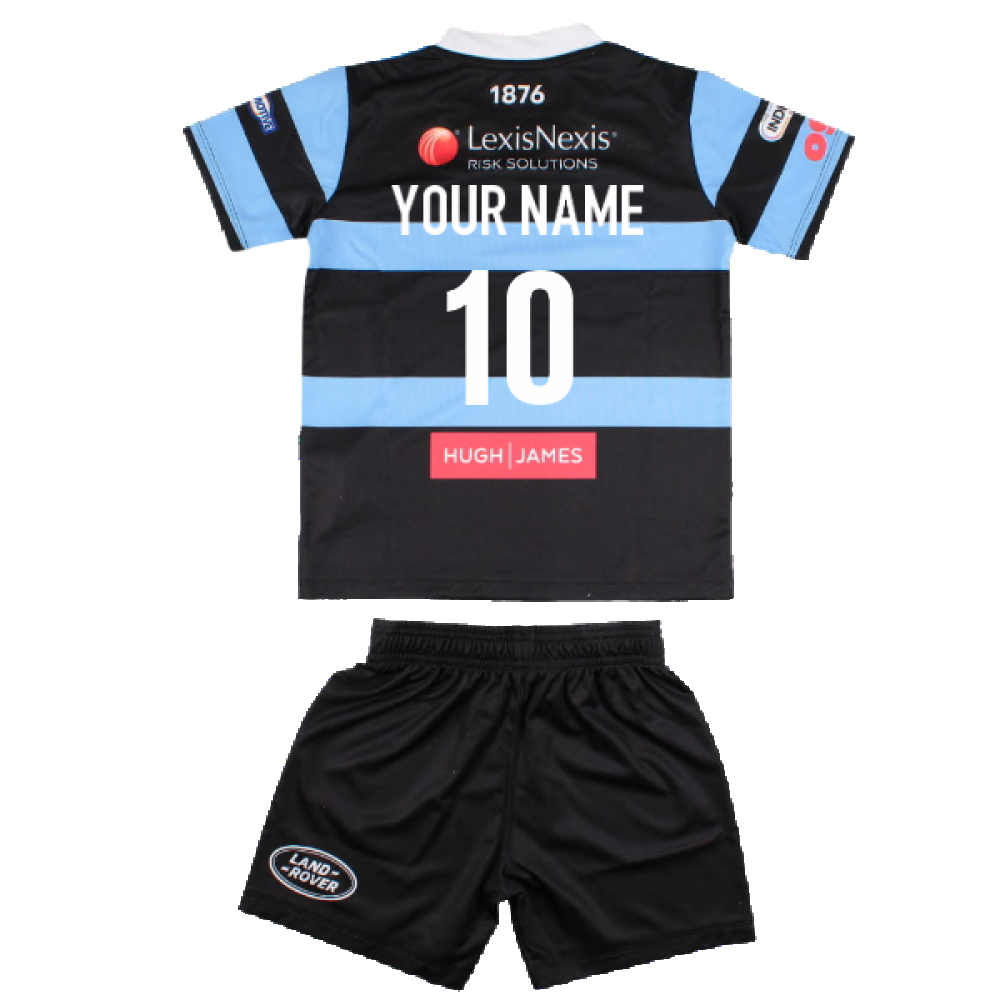 2022-2023 Cardiff Blues Home Rugby Mini Kit (Your Name)