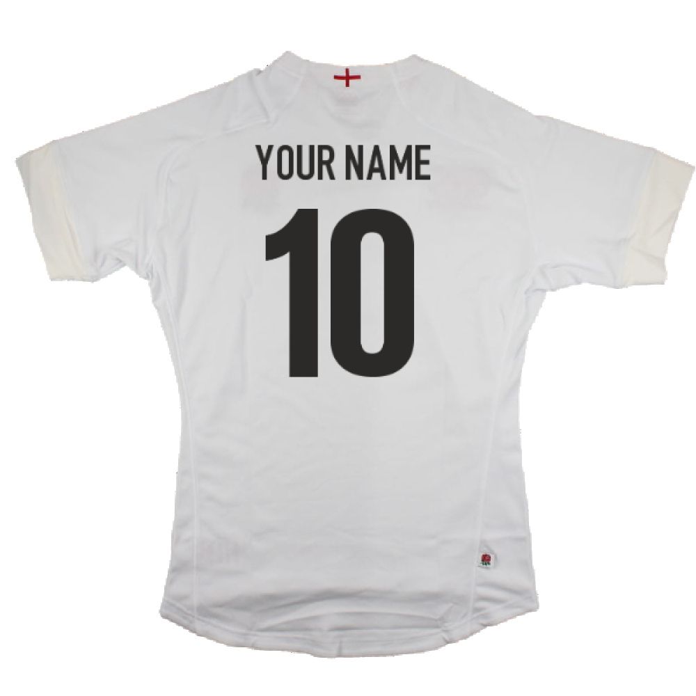 2012-2013 England Home Test Rugby Shirt (Your Name)