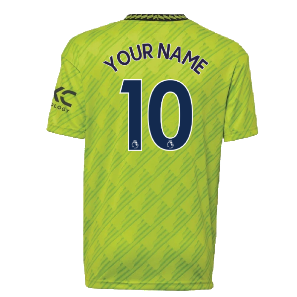 2022-2023 Man Utd Third Shirt (Kids) (Your Name)