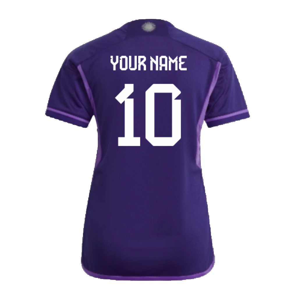 2022-2023 Argentina Away Jersey (Ladies) (Your Name)