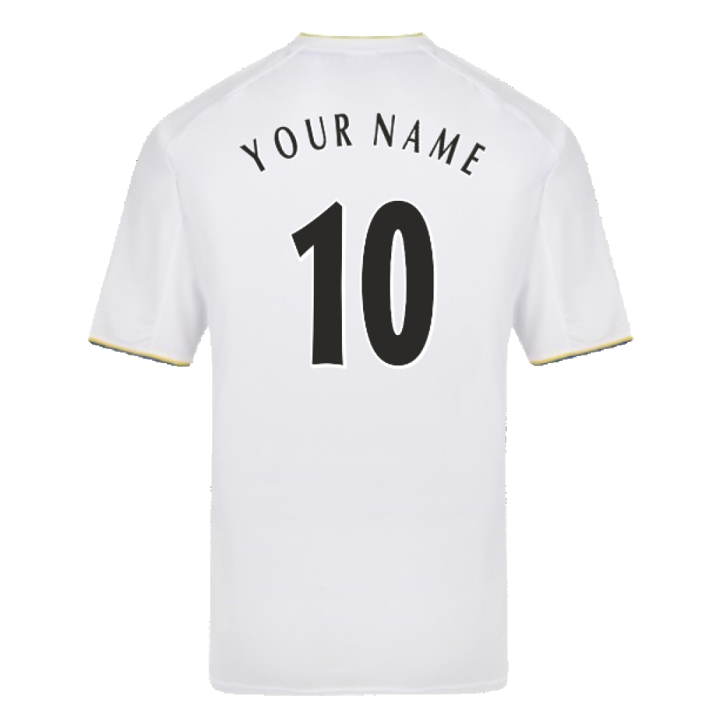 Leeds United 2001 Retro Shirt (Your Name)