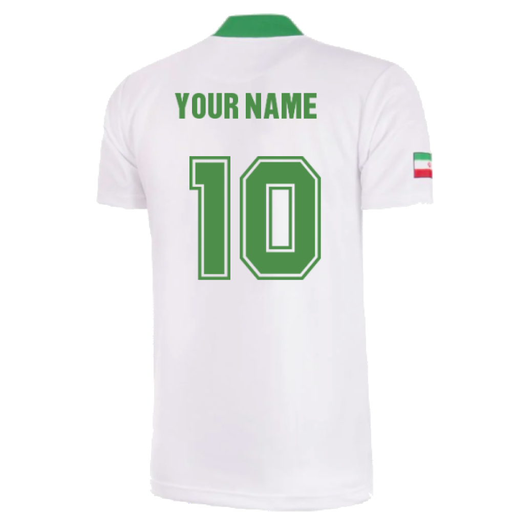 Iran 1998 Retro Football Shirt (Your Name)