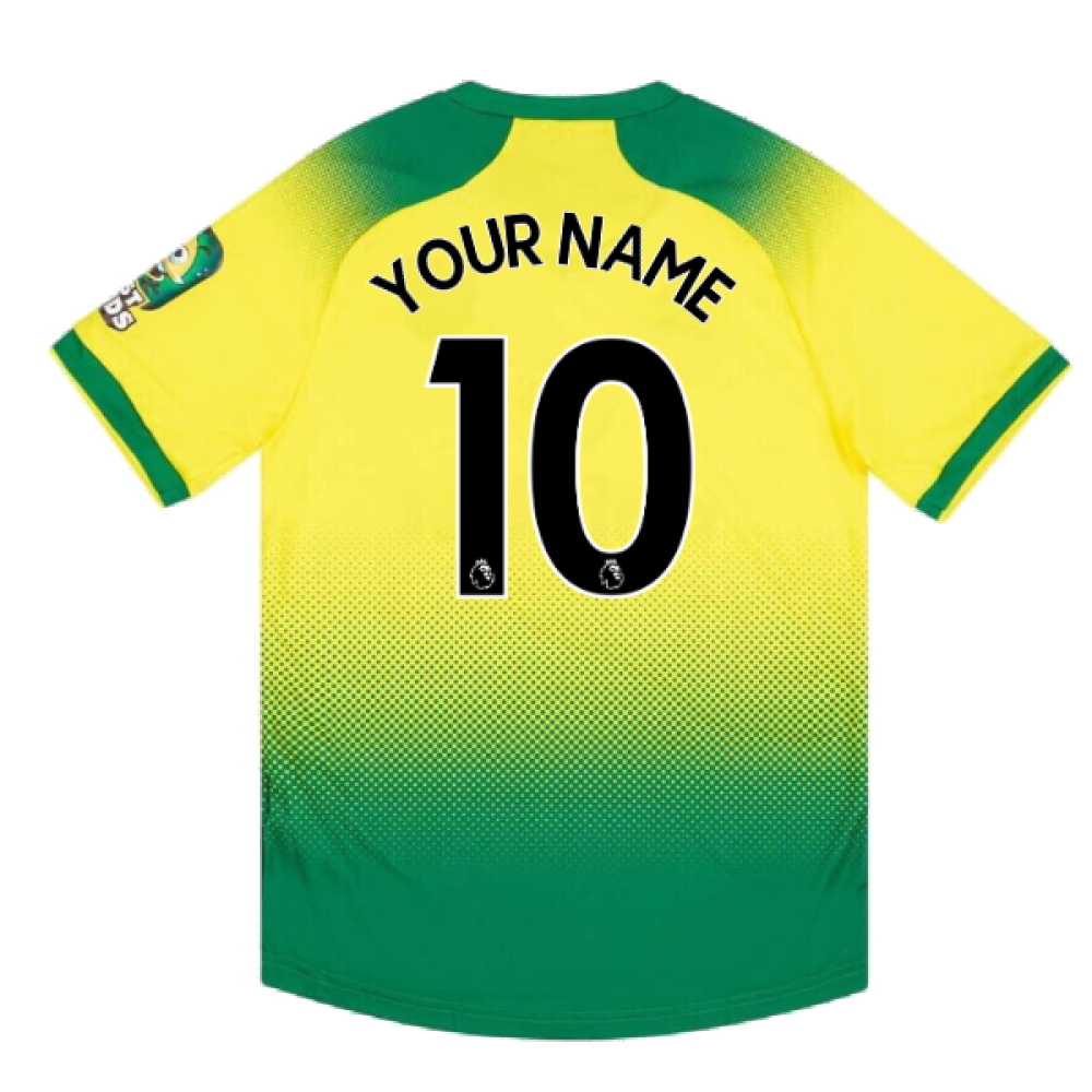 2019-2020 Norwich City Home Shirt (Your Name)