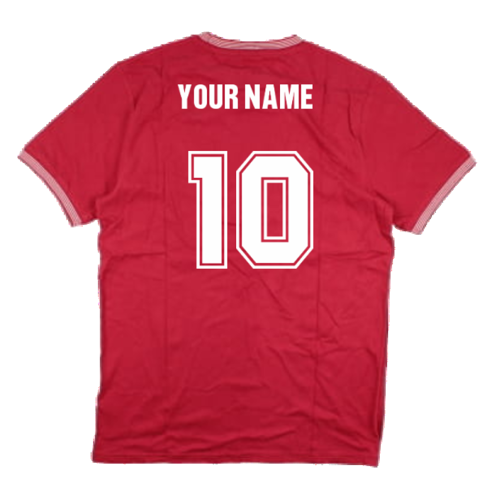 Liverpool Shankly Tee (Red) (Your Name)