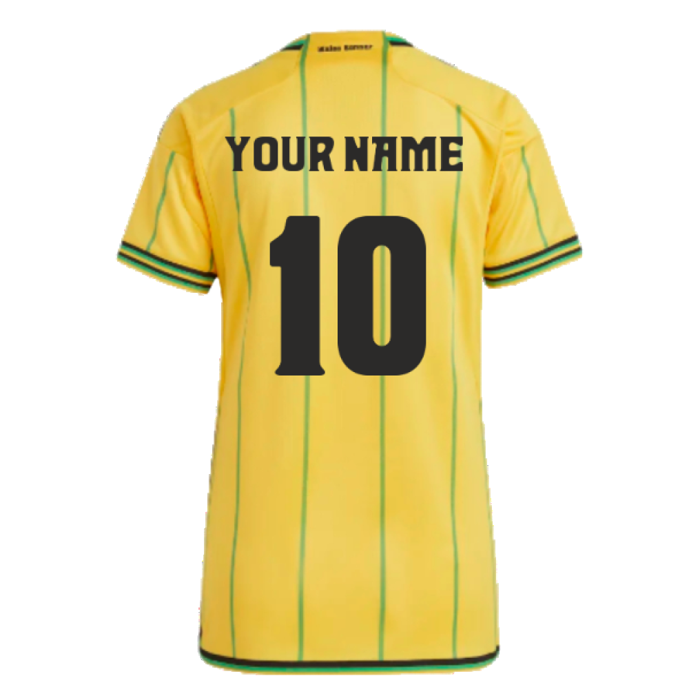 2023-2024 Jamaica Home Shirt (Ladies) (Your Name)