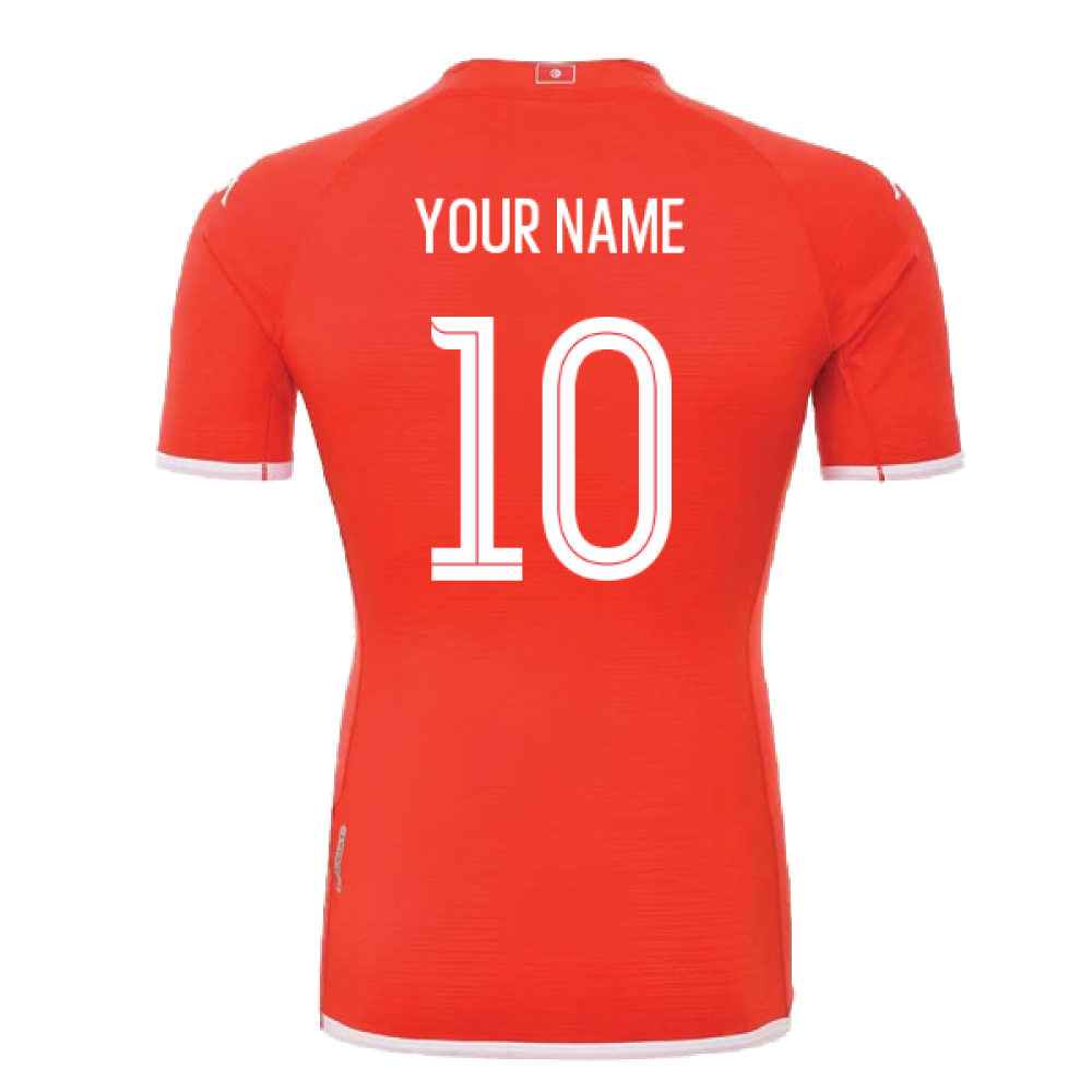 2022-2023 Tunisia Match Home Shirt (Your Name)