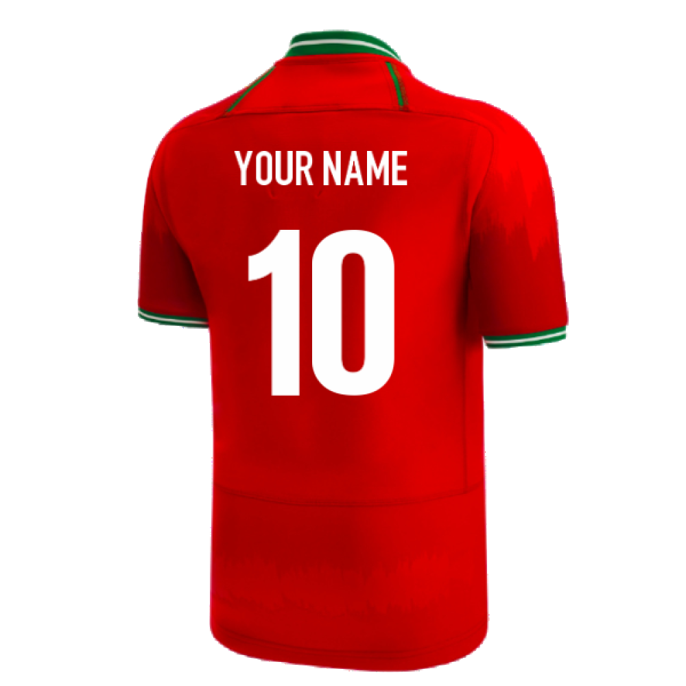 2022-2023 Wales Home Pathway Authentic Pro Rugby Shirt (Your Name)