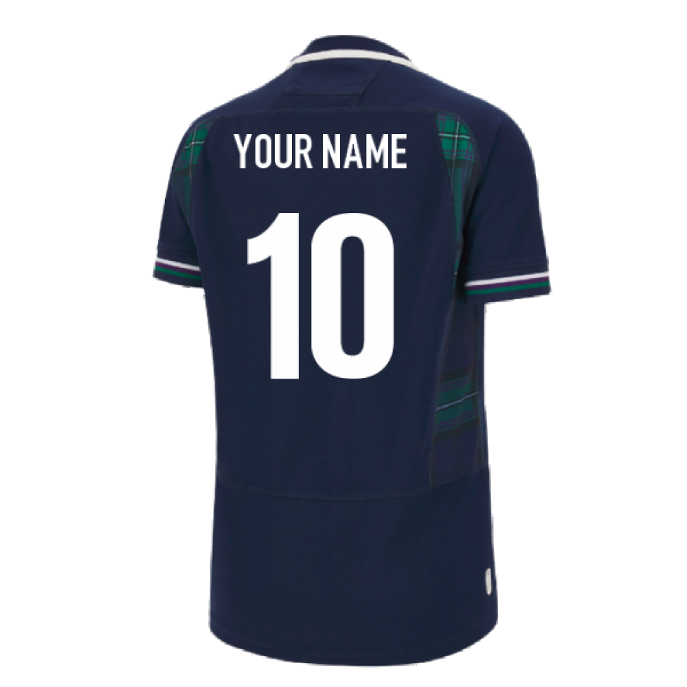 2023-2024 Scotland Rugby Home Poly Replica Shirt (Ladies) (Your Name)