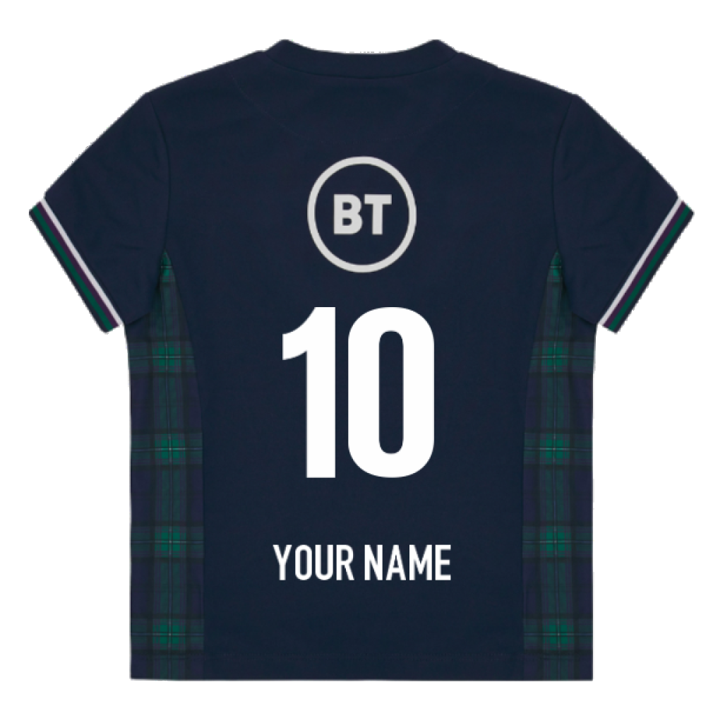 2023-2024 Scotland Home Rugby Little Kids Shirt (Your Name)