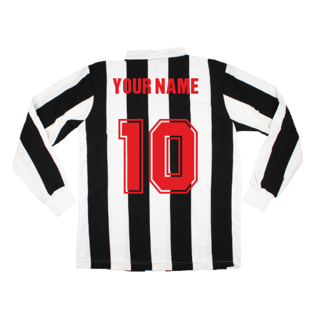 Newcastle United 1927 League Champions Retro Shirt (Your Name)