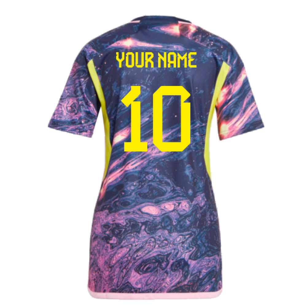 2023-2024 Colombia Away Shirt (Ladies) (Your Name)