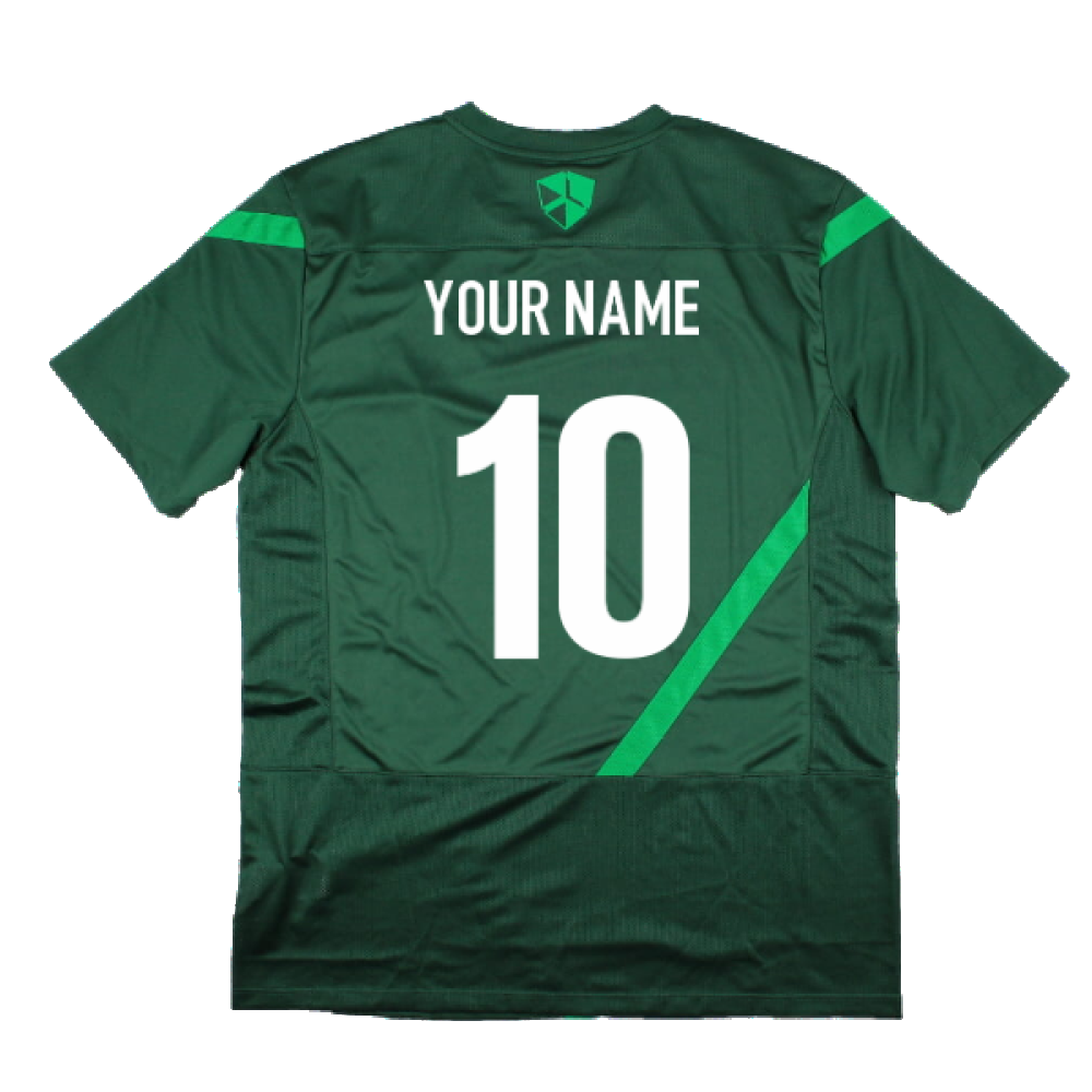 2011-2012 Werder Bremen Training Shirt (Green) (Your Name)