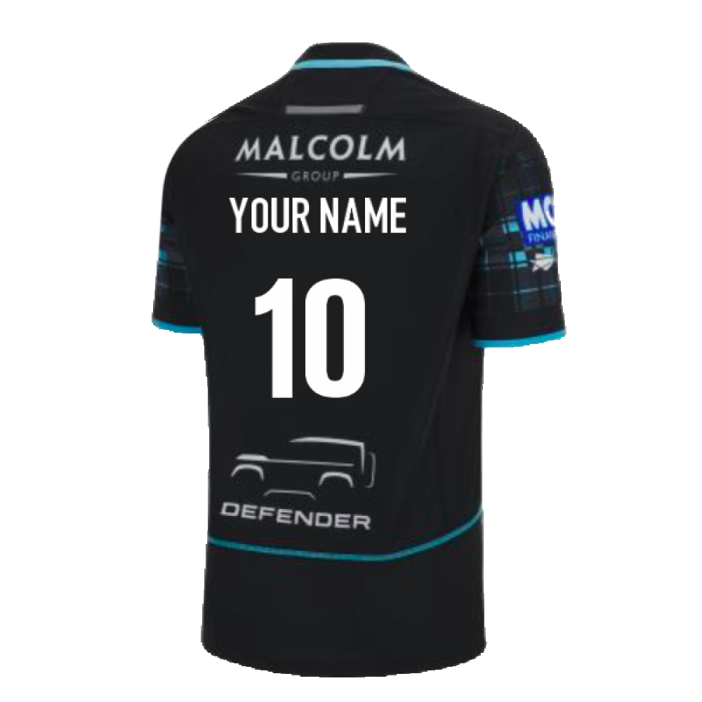 2023-2024 Glasgow Warriors Home Rugby Shirt (Your Name)