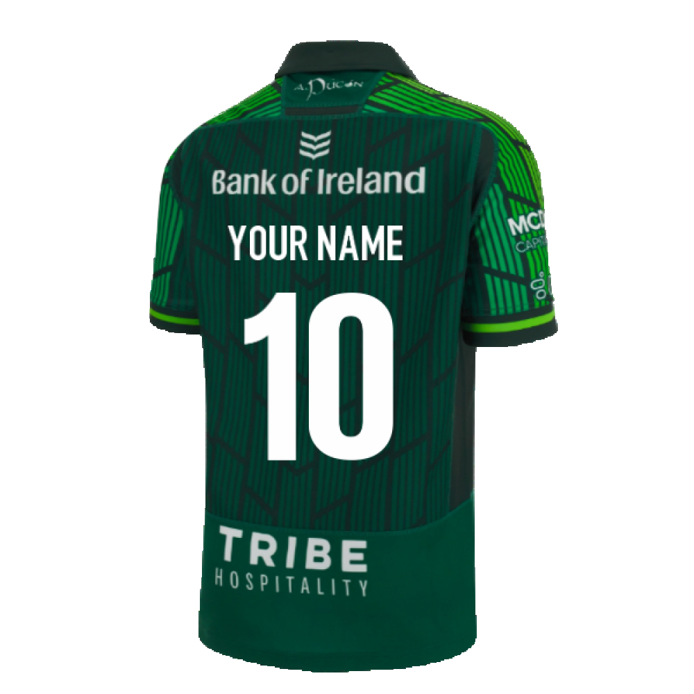 2023-2024 Connacht Rugby Home Replica Shirt (Your Name)