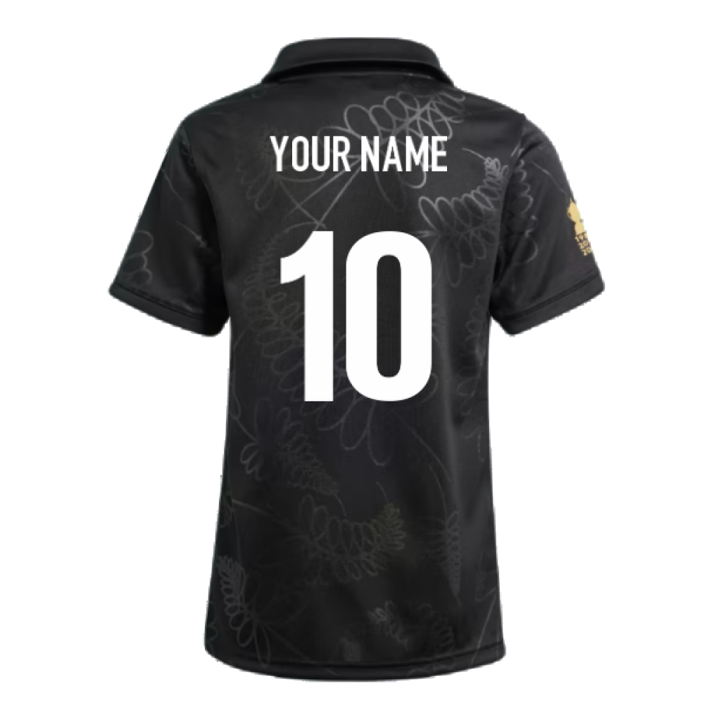 2023-2024 New Zealand All Blacks Rugby Home Shirt (Kids) (Your Name)