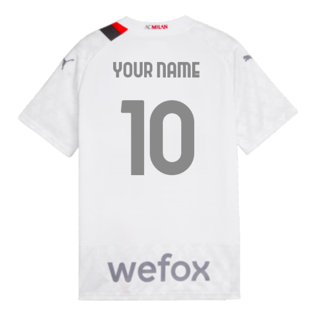 2023-2024 AC Milan Away Shirt (Kids) (Your Name)