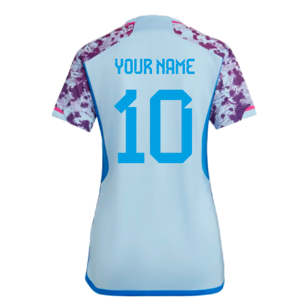 2023-2024 Spain Away Shirt (Ladies) (Your Name)