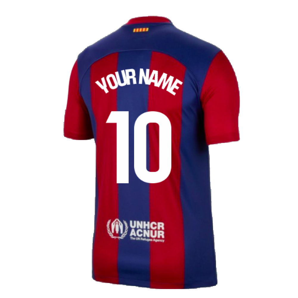 2023-2024 Barcelona Home Shirt (Your Name)