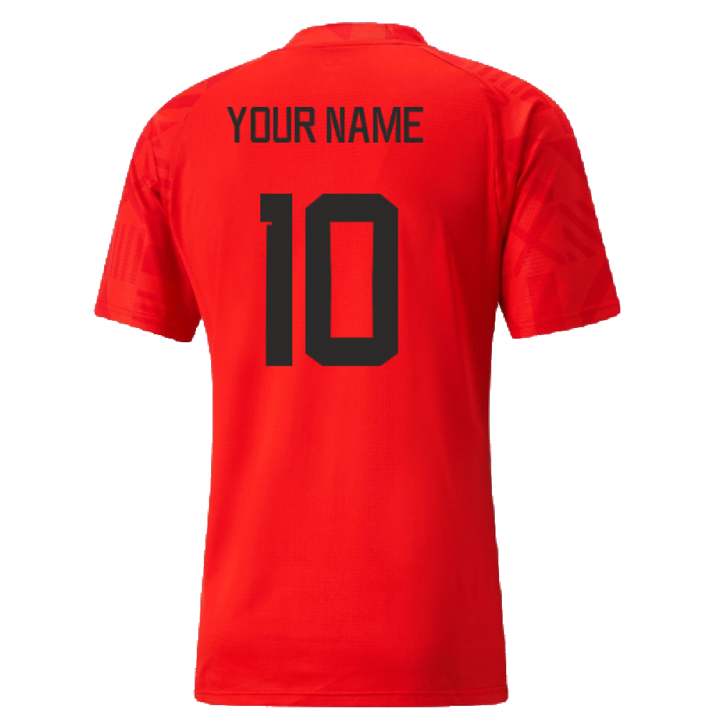 2022-2023 Ghana Pre Match Jersey (Red) (Your Name)