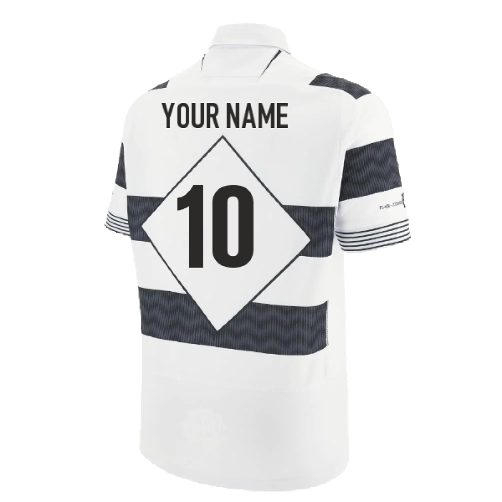 2023-2024 Barbarians Home Poly Rugby Replica Shirt (Kids) (Your Name)