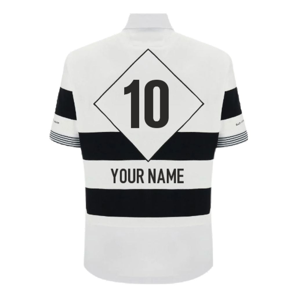 2023-2024 Barbarians Home Rugby Cotton SS Shirt (Your Name)