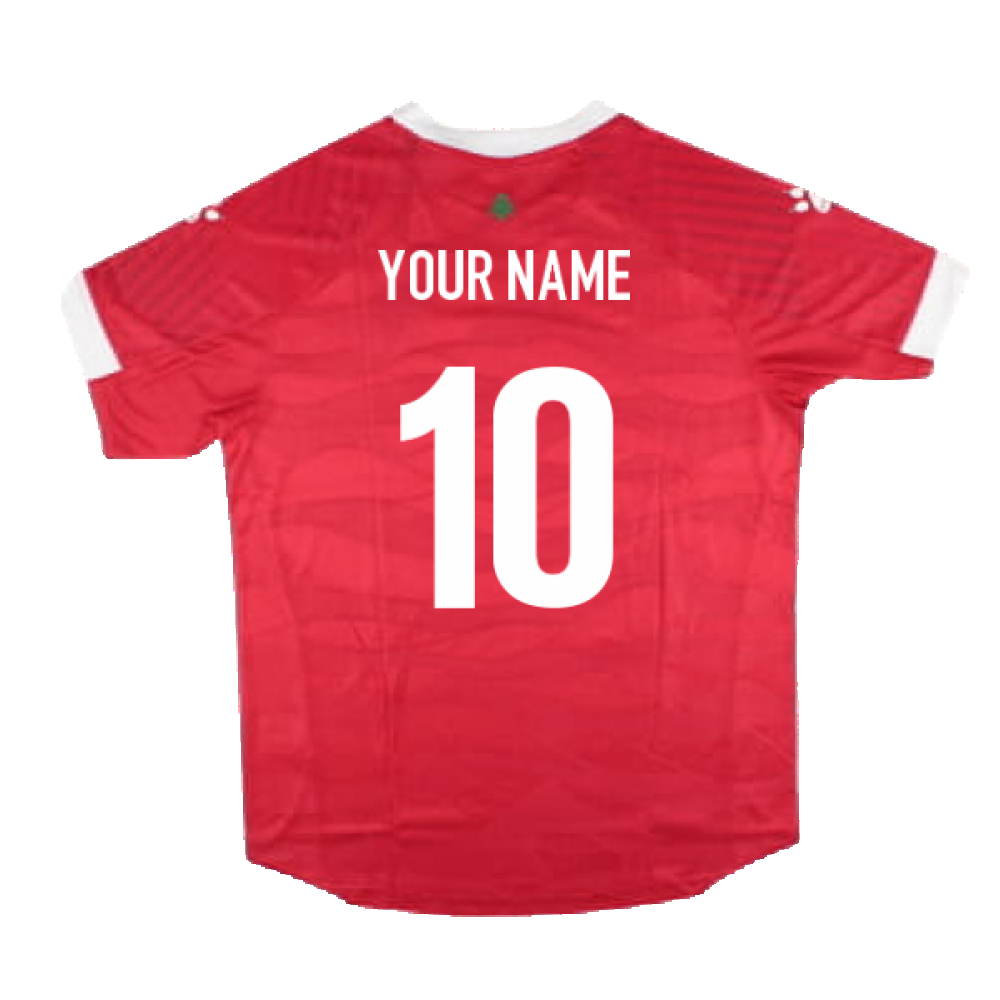 2024-2025 Lebanon Home Shirt (Your Name)