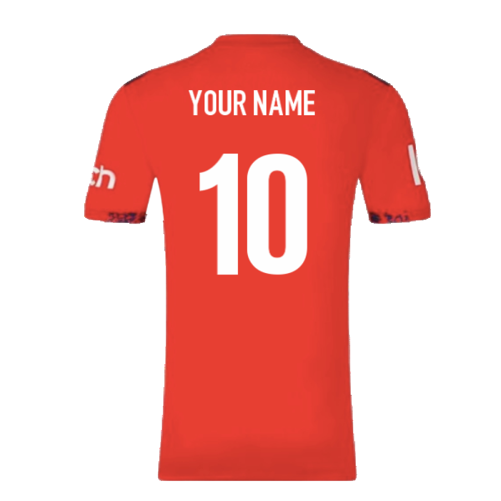 2024 England Cricket T20 Replica Short Sleeve Tee (Your Name)