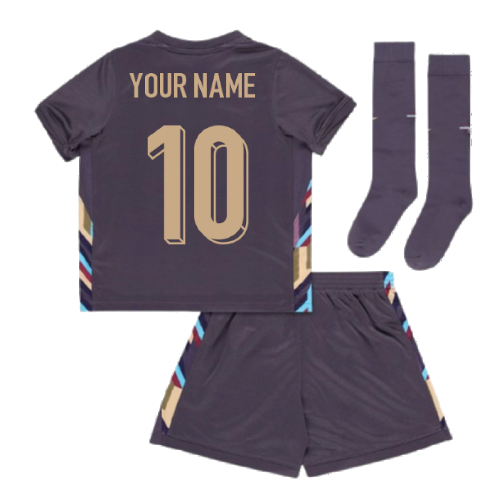 2024-2025 England Away Mini Kit (Your Name)