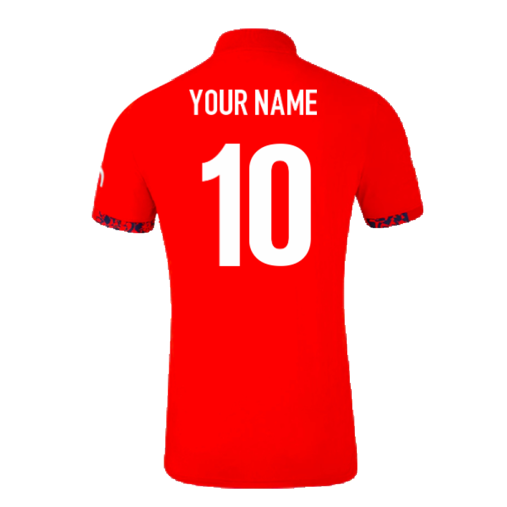 2024 England Cricket T20 World Cup Mens Shirt (Your Name)