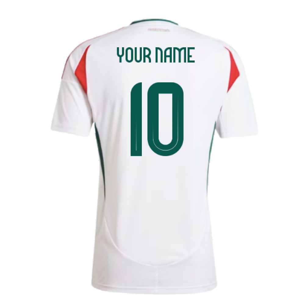 2024-2025 Hungary Away Shirt (Your Name)