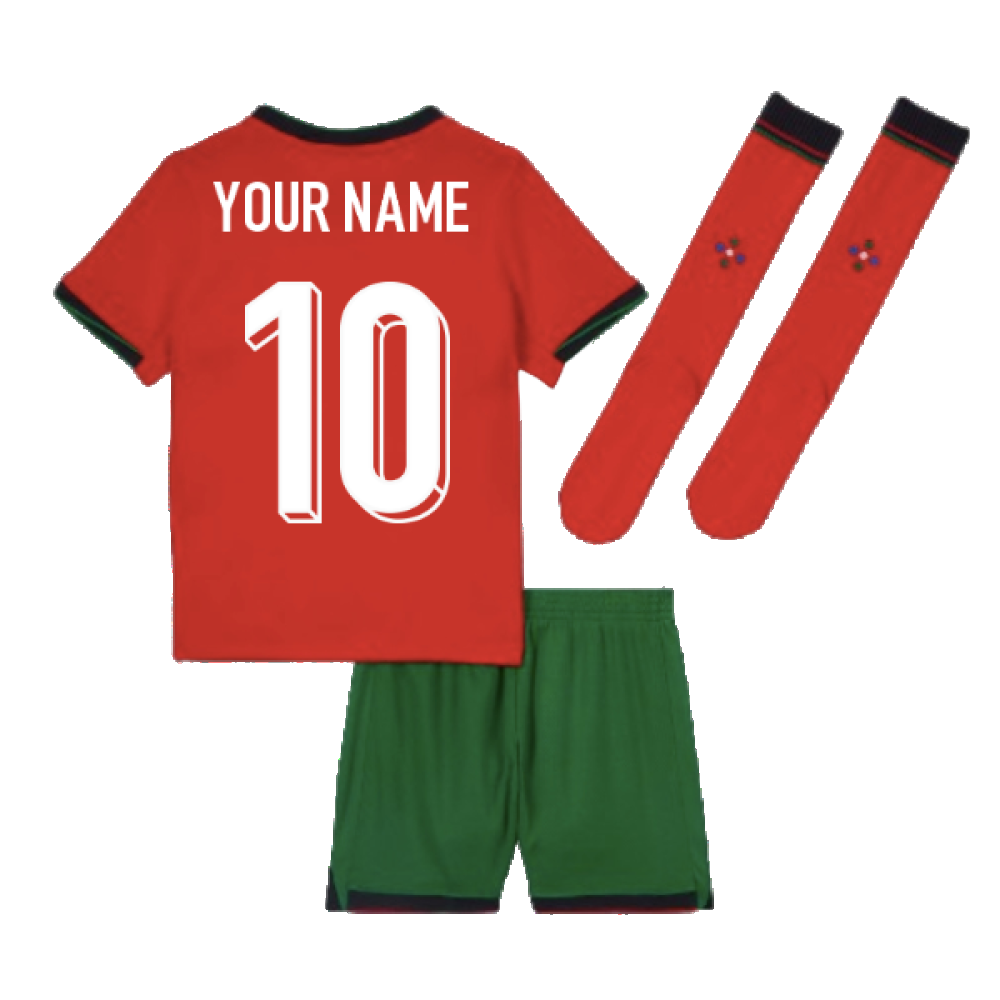 2024-2025 Portugal Home Mini Kit (Your Name)