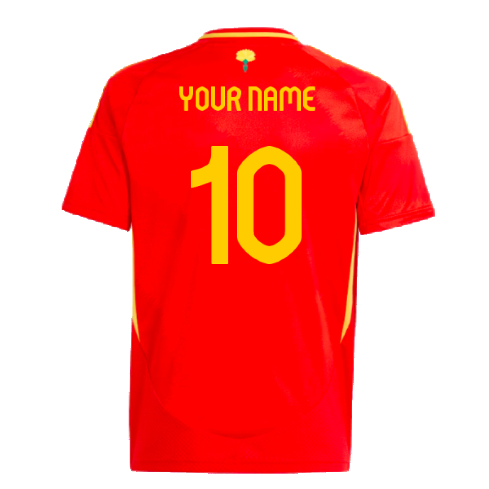 2024-2025 Spain Home Youth Kit (Your Name)