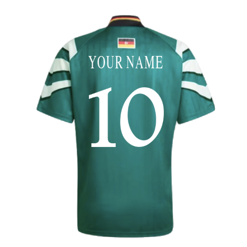 1996 Germany Euro 96 Away Shirt (Your Name)