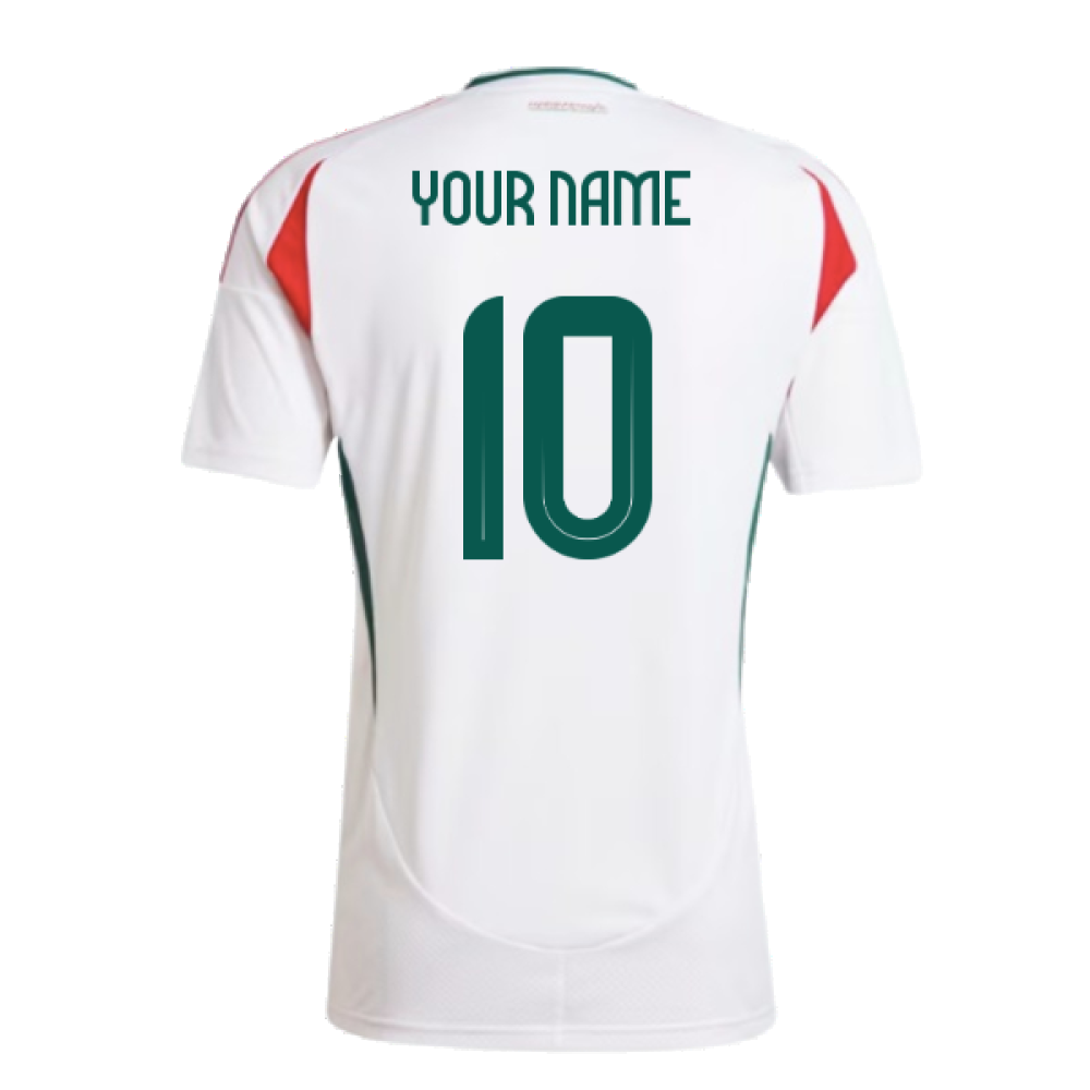 2024-2025 Hungary Away Shirt (Your Name)