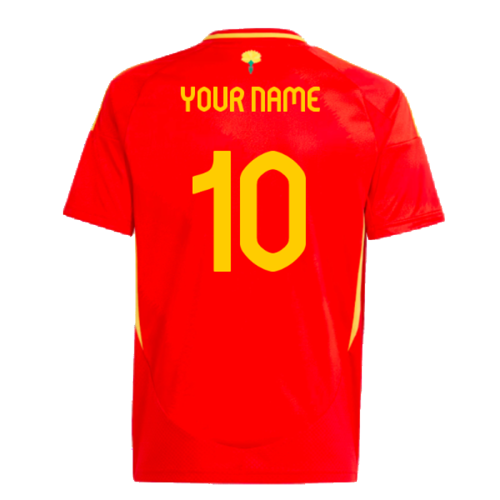 2024-2025 Spain Home Youth Kit (Your Name)