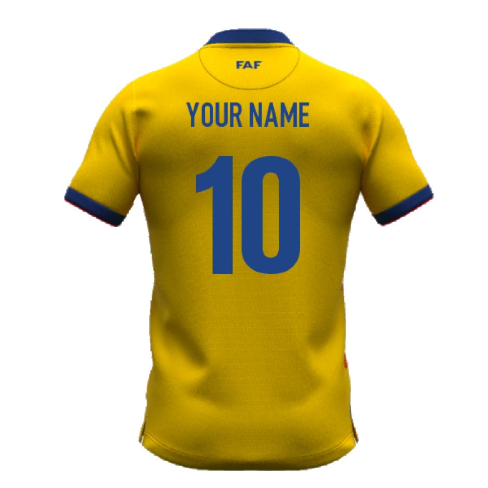 2024-2025 Andorra Away Shirt (Your Name)