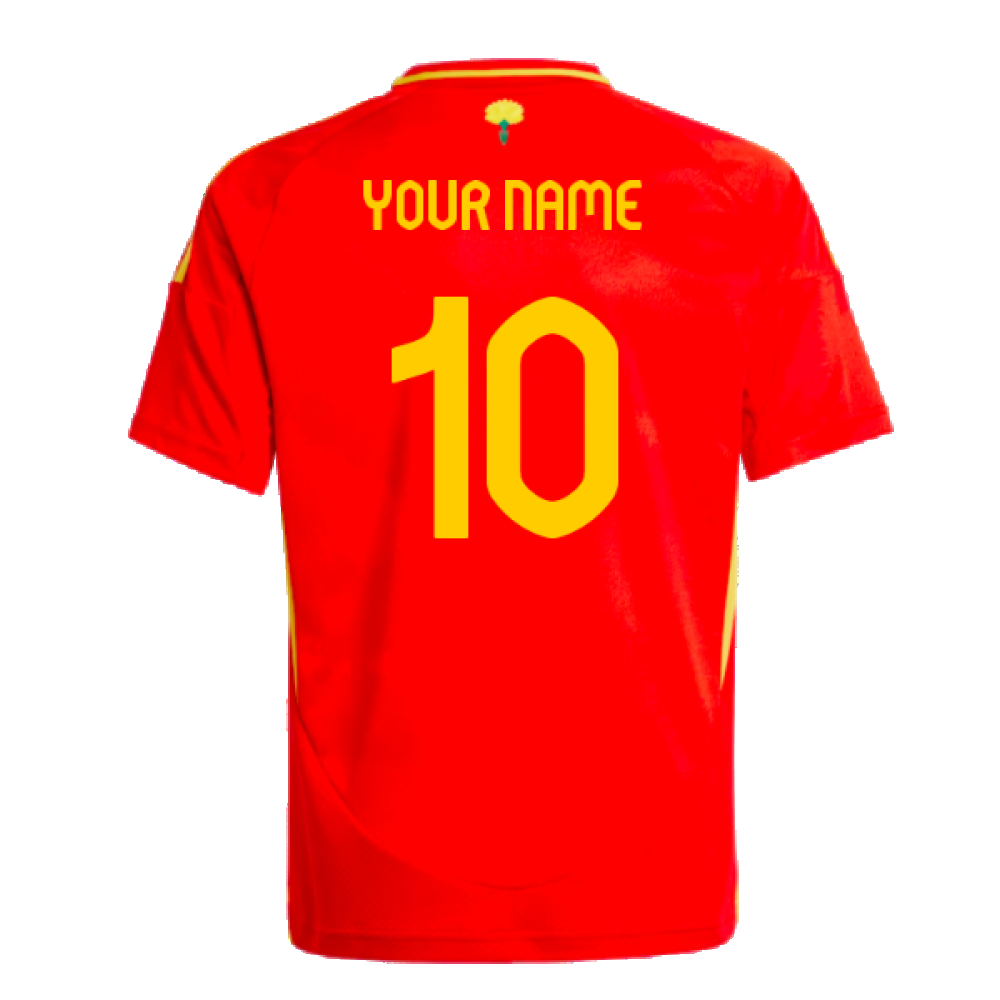 2024-2025 Spain Home Shirt (Kids) (Your Name)