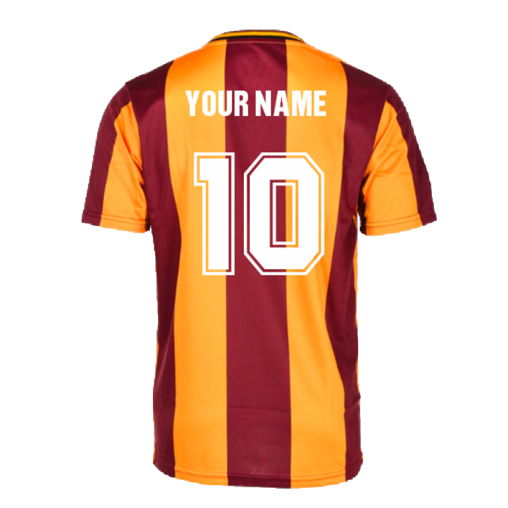 1987-1988 Bradford City Home Retro Shirt (Your Name)