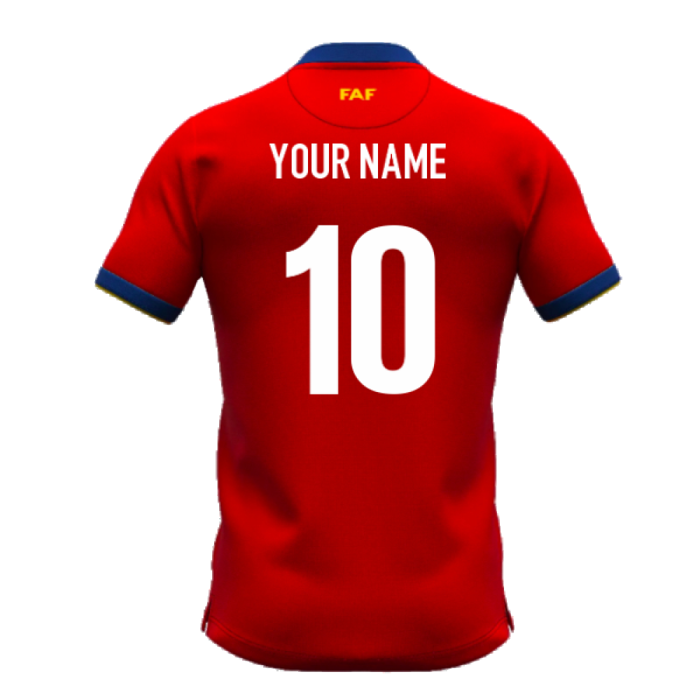 2024-2025 Andorra Home Shirt (Kids) (Your Name)