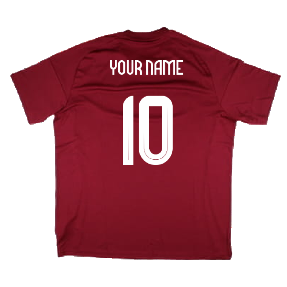 2024-2025 Latvia Home Fan Shirt (Kids) (Your Name)