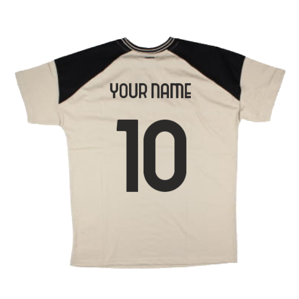 2024-2025 Atalanta Free Time T-Shirt (Your Name)