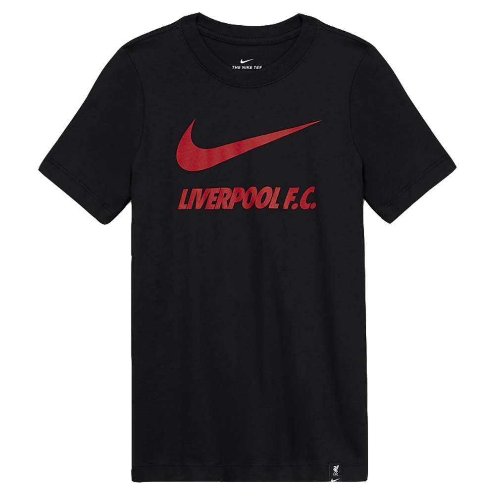 2020-2021 Liverpool Ground Tee (Black) - Kids (WIJNALDUM 5)