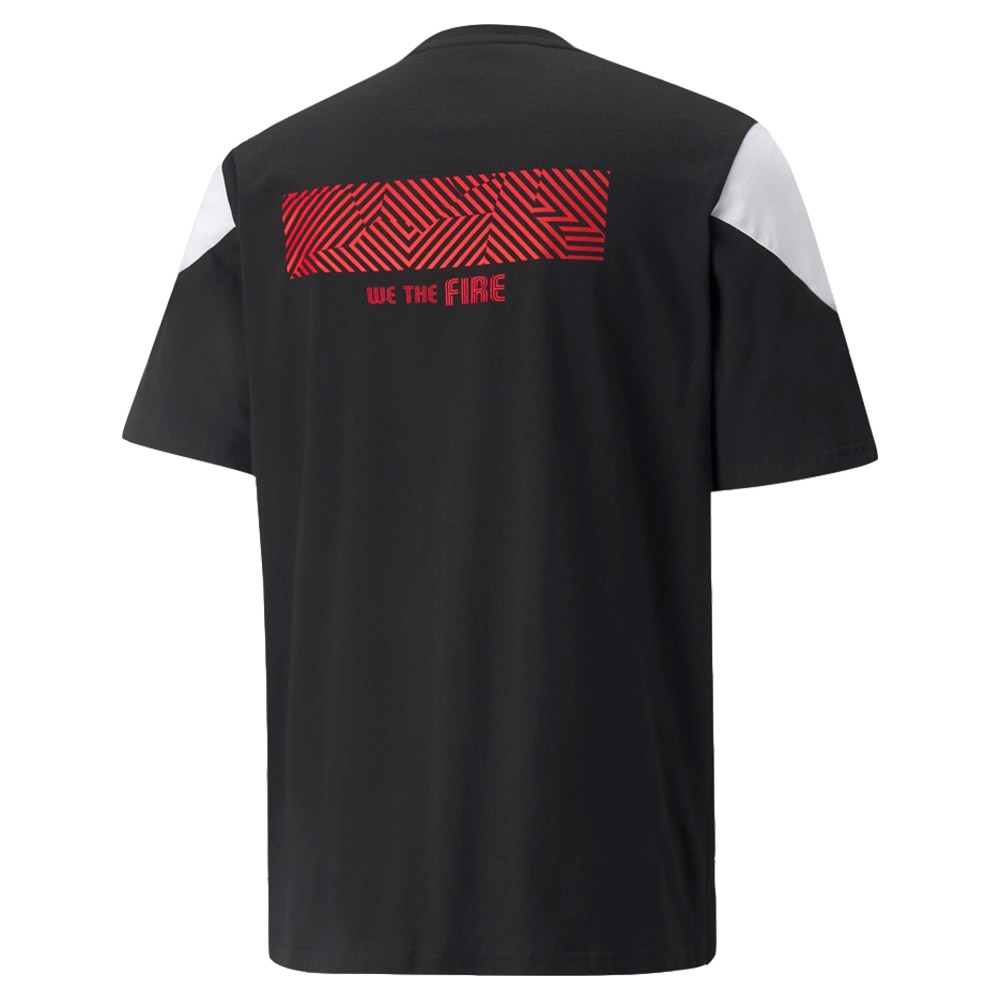 2021-2022 AC Milan FtblCulture Tee (Black)