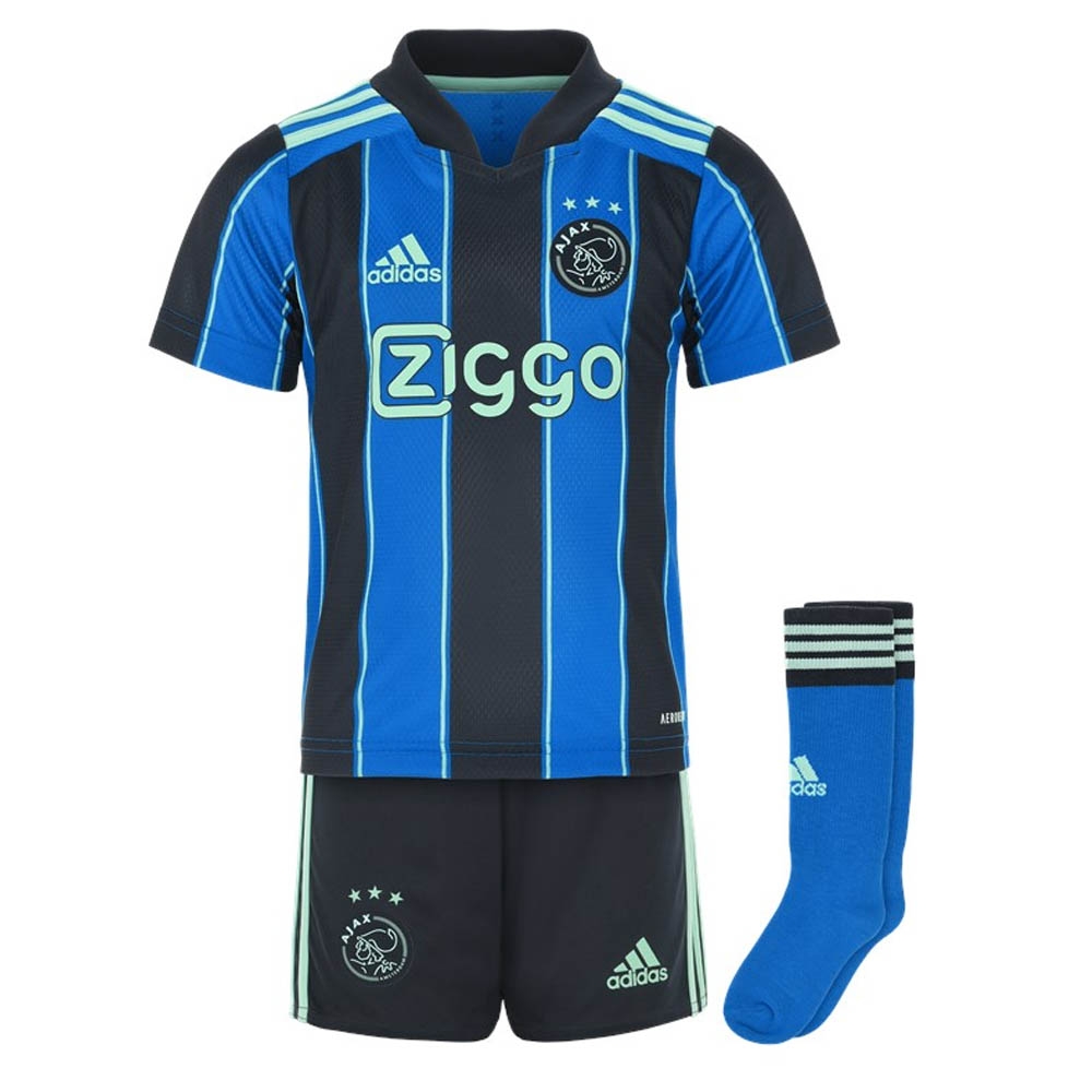 2021-2022 Ajax Away Mini Kit (VAN DE BEEK 6)