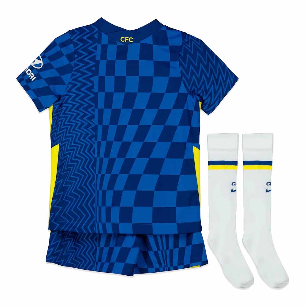 2021-2022 Chelsea Little Boys Home Mini Kit