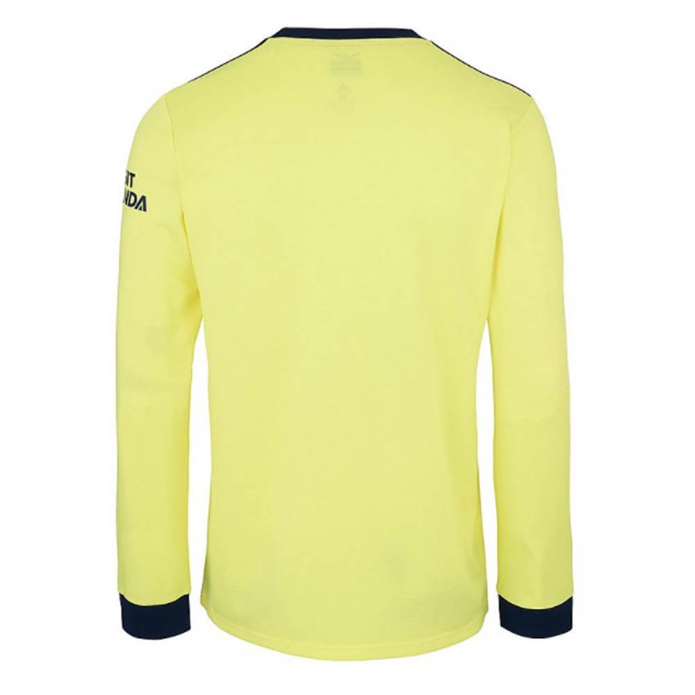 Arsenal 2021-2022 Long Sleeve Away Shirt (DIXON 2)